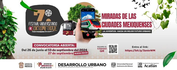 Extienden fecha del festival universitario de cortometraje.