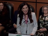 Kenia López Rabadán, presidenta de la Cámara de Diputados.