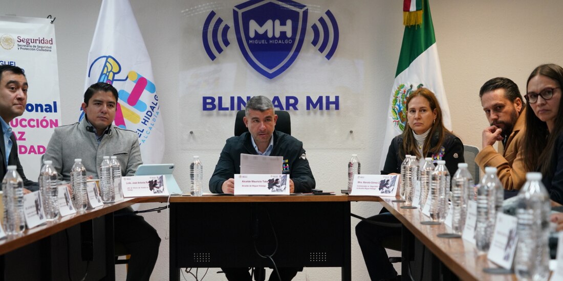 Mauricio Tabe, alcalde de Miguel Hidalgo, celebra los logros en seguridad pública y su impacto en la percepción vecinal.