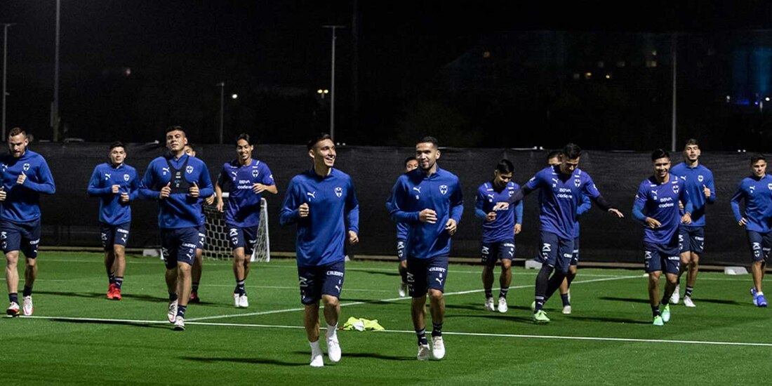 El Monterrey ya entrena de cara al Mundial de Clubes.