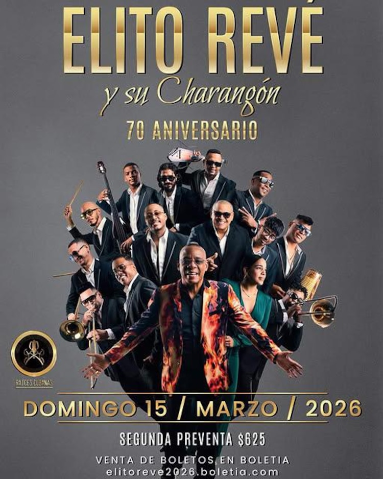 Concierto de Elito Revé y su Charangón