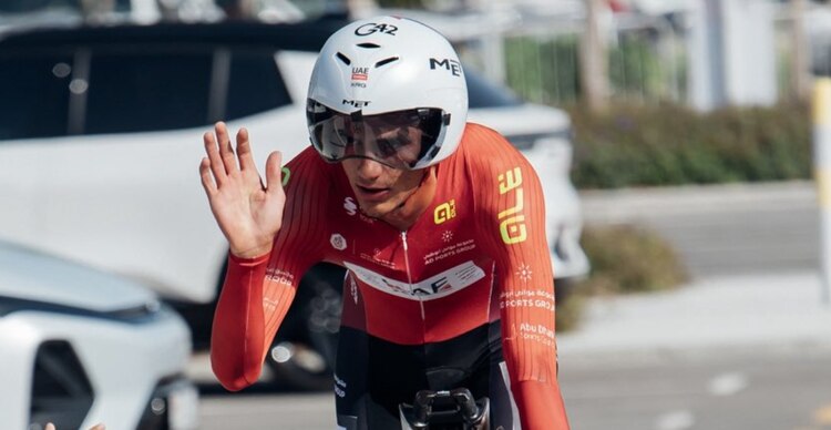 Isaac del Toro en la UAE Tour 2026