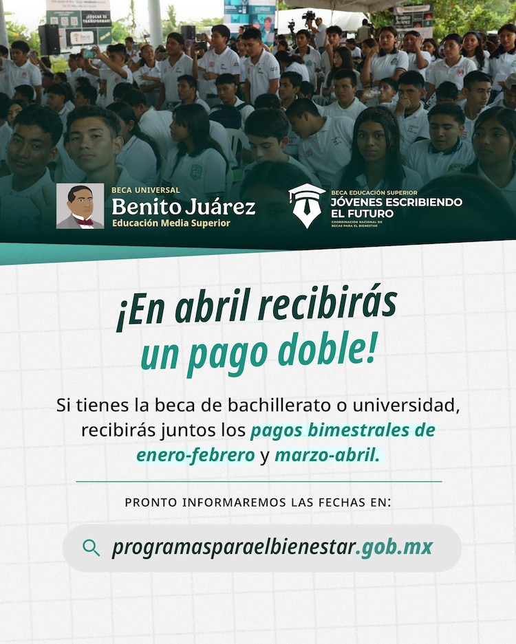 Beca Benito Juárez 2026