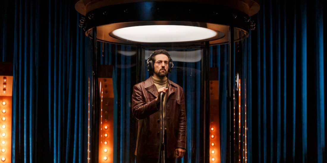 Luis Gerardo Méndez, en el papel del detective.