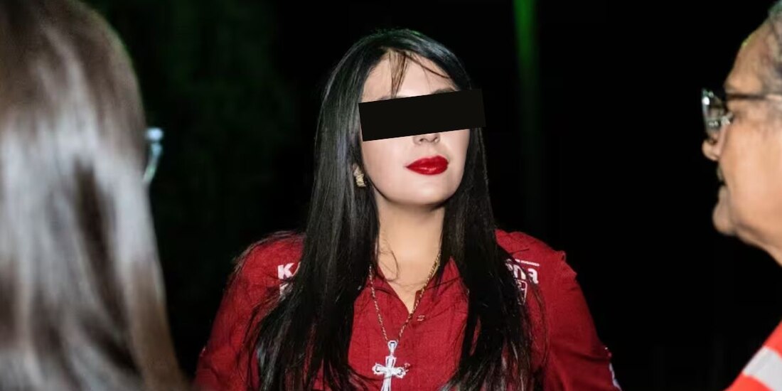 Karen Pérez Herrera, candidata de Morena en Santiago Papasquiaro, fue detenida por la Policía Ministerial sin que se informaran los motivos.