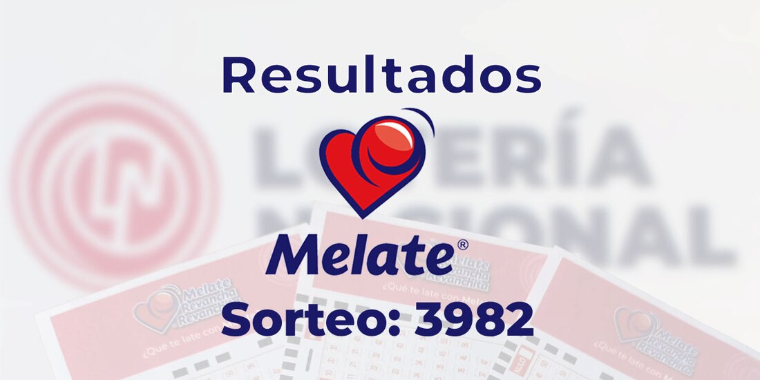 Resultados del Melate, Revancha y Revanchita 3982 del 22 de noviembre del 2024.