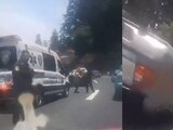 Ocurrió un accidente en La Pera, en la México-Toluca.