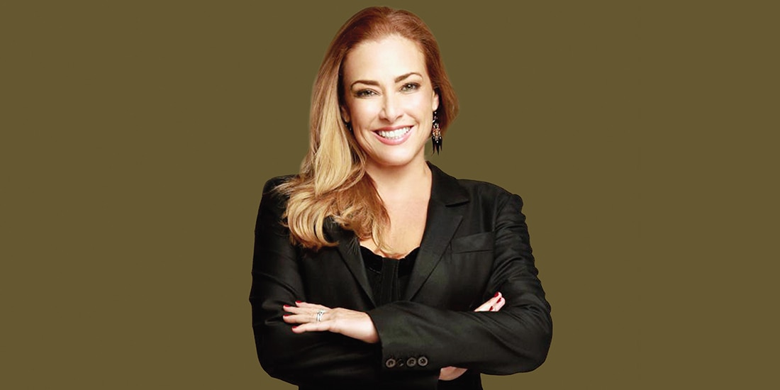 LA PERIODISTA Bibiana Belsasso, en una sesión de fotos.