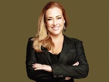LA PERIODISTA Bibiana Belsasso, en una sesión de fotos.