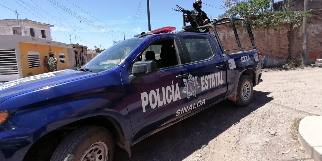 Elementos de la Policía Estatal de Sinaloa, en una imagen ilustrativa.