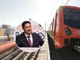 Martí Batres Guadarrama, Jefe de Gobierno de la Ciudad de México, explica la situación de la Línea 12 en conferencia.
