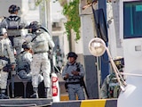 Resguardo, perimetral, ayer, en el penal de Aguaruto.