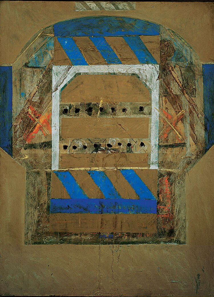 La gran marca, óleo sobre tela, 1966.