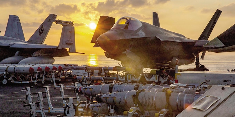 Un Portaaviones de la Marina de EU, el 3 de marzo.