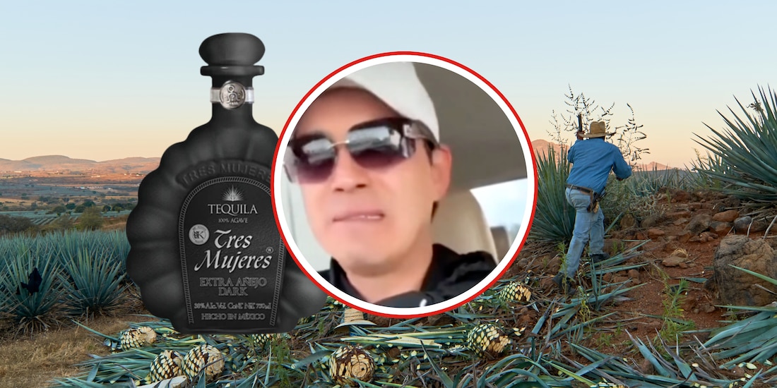Hijo del propietario del Tequila 3 Mujeres ofende a agricultores