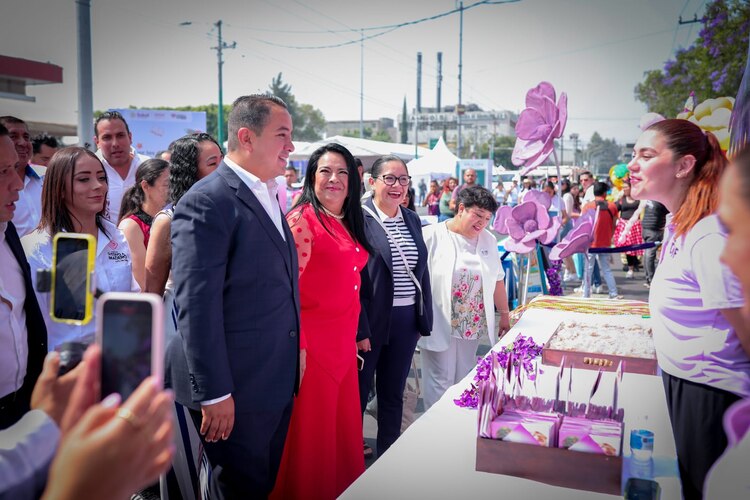 El alcalde de Gustavo A. Madero. Janecarlo Lozano.