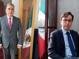 Rolando López Saldaña a la izquierda y Guillermo Antonio Solís Sánchez a la derecha.