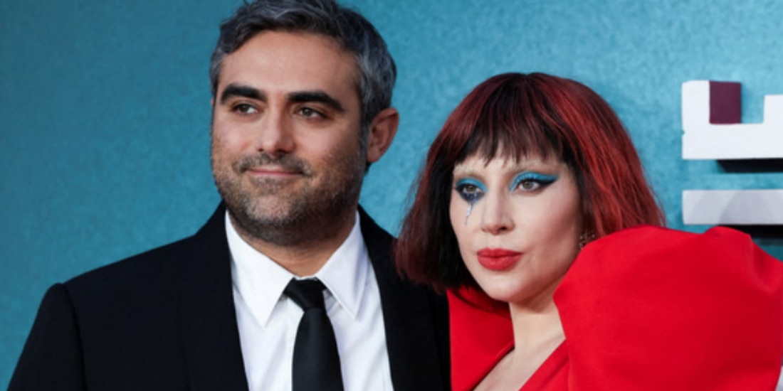 Michael Polansky y Lady Gaga en Londres, en 2024
