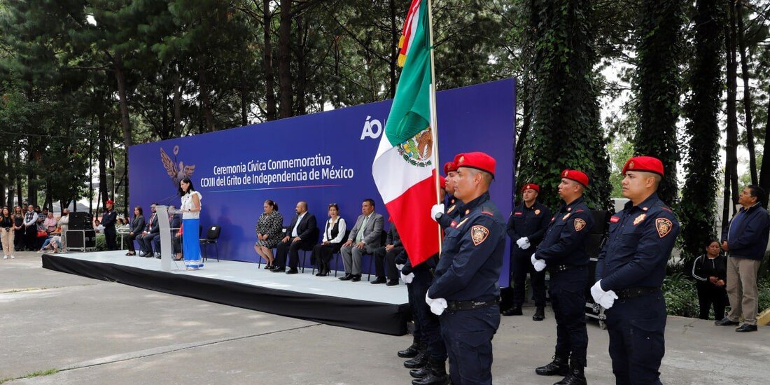 Lía Limón lidera la ceremonia del 213 aniversario de la Independencia y destaca el papel histórico de la ciudad