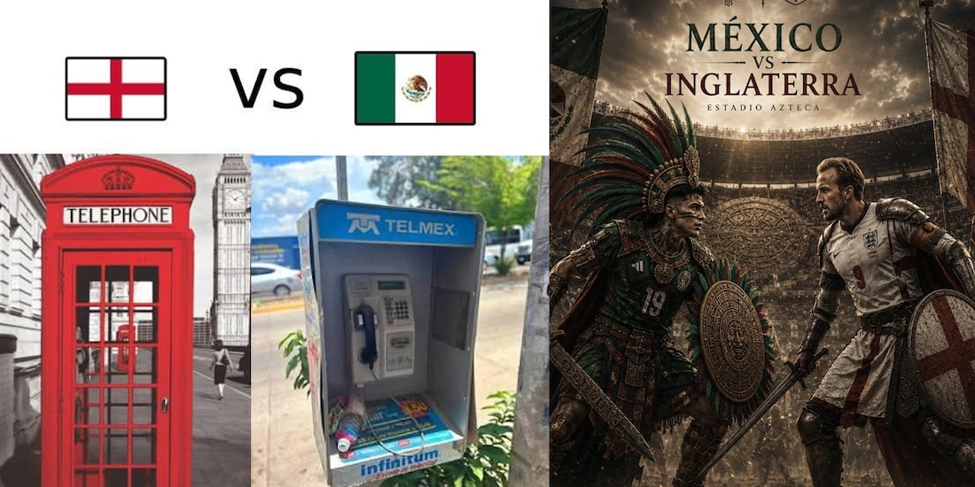 Memes del México vs Inglaterra