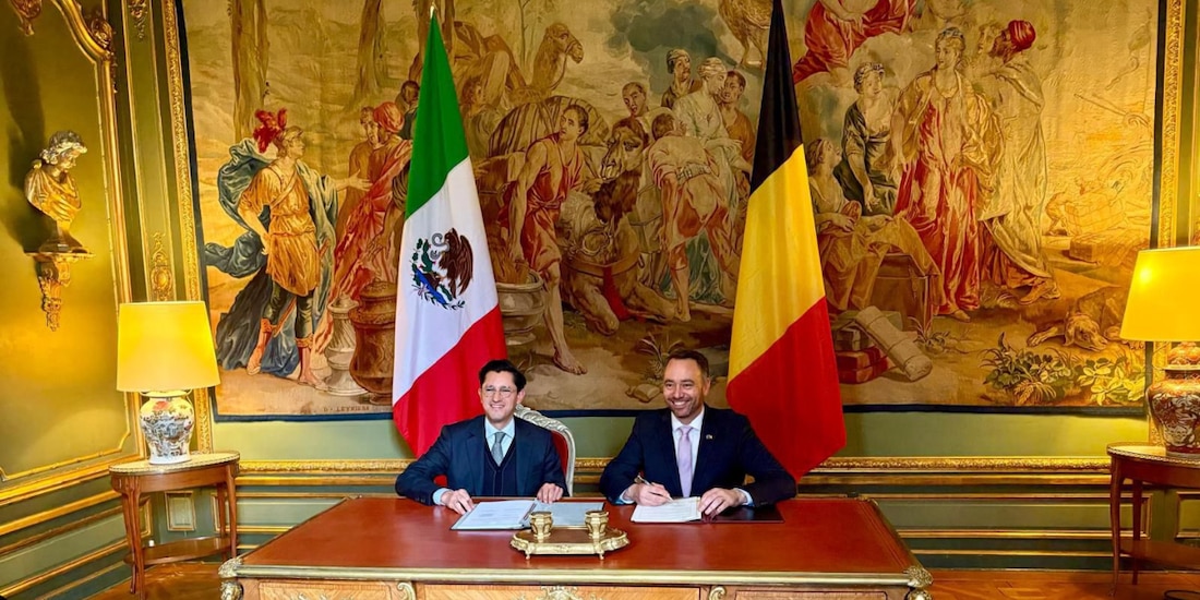 México fortalece relación con Bélgica con acuerdo laboral