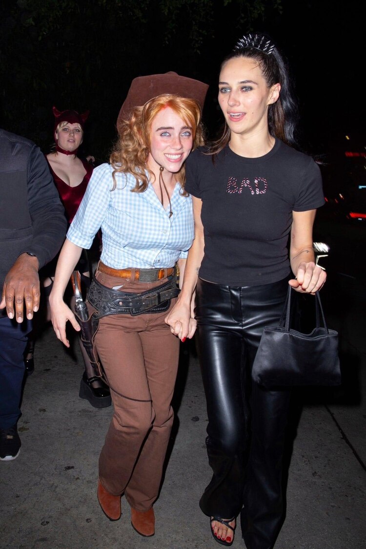 Billie Eilish se disfrazó de vaquerita