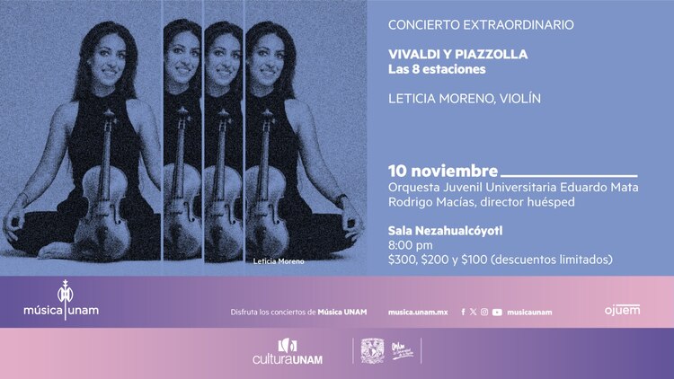 Vivaldi y Piazzolla. Las 8 estaciones.