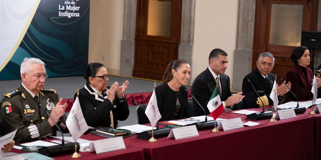 ‘Juntos vamos a reducir la extorsión’, afirma Sheinbaum en Consejo Nacional de Seguridad Pública.