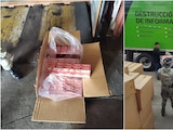 IMPI, Marina y ANAM destruyen más de un millón de cajetillas de cigarros apócrifos.