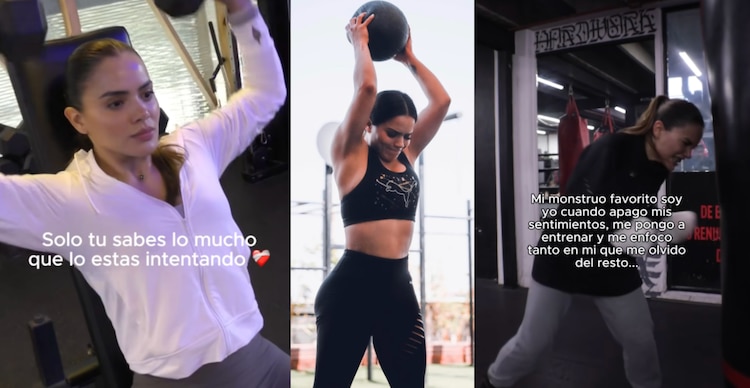 Samadhi Zendejas entrenando