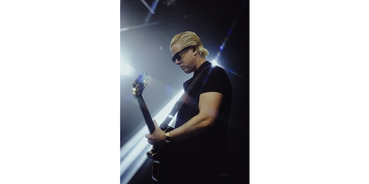 Interpol
en su show.