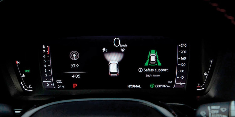 Transmisión automática de 10 velocidades con paletas de cambio