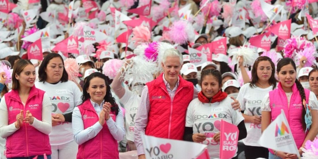 Alfredo del Mazo, Gobernador del Edomex, indicó que se mayor compromiso es con las mujeres mexiquenses.