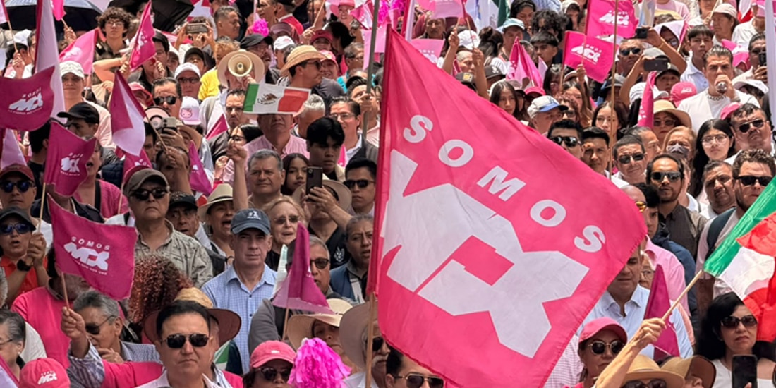 Inician con desventaja Somos Mx y PAZ rumbo a elecciones de 2027