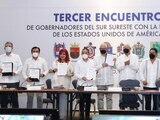Ken Salazar recordó que EU está comprometido en coadyuvar para un mayor desarrollo económico en el sur-sureste de México.