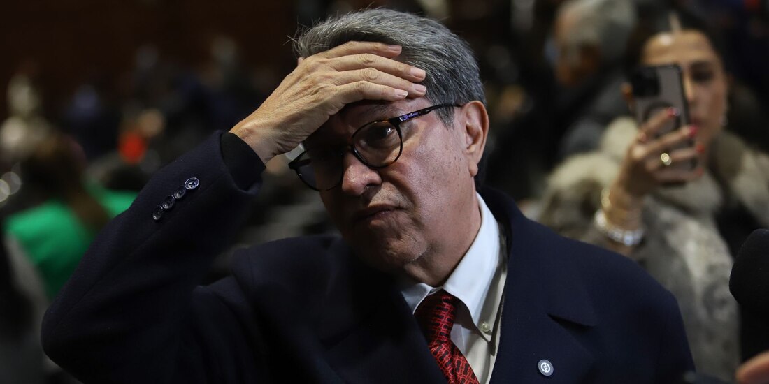 Ricardo Monreal Ávila, coordinador de Morena en la Cámara de Diputados.