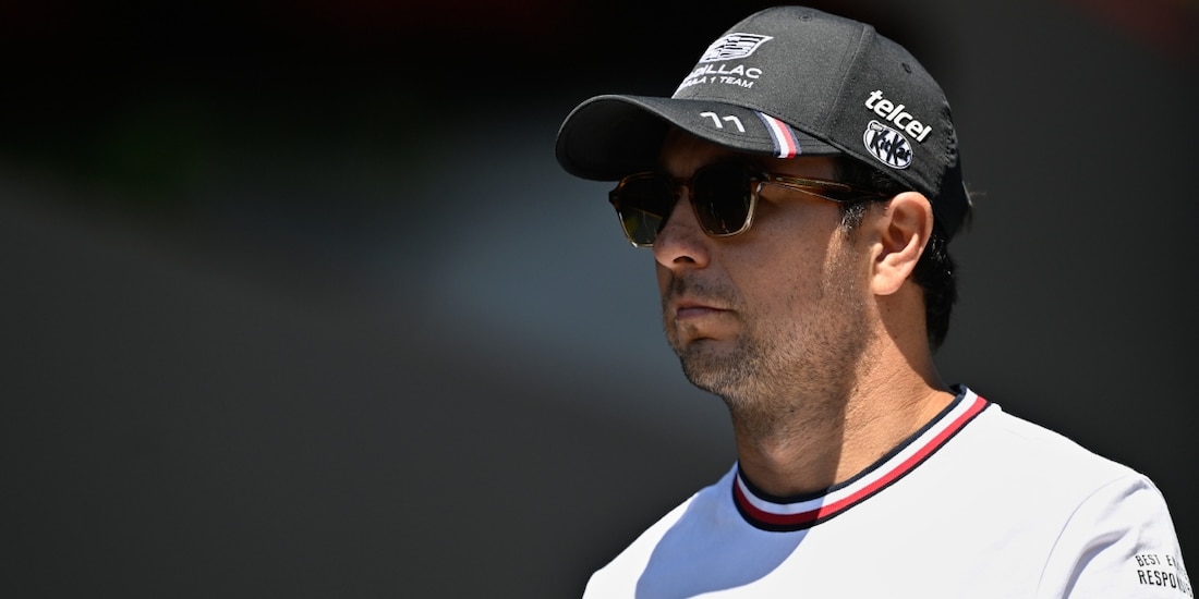 Checo Pérez en el GP de Austria de F1