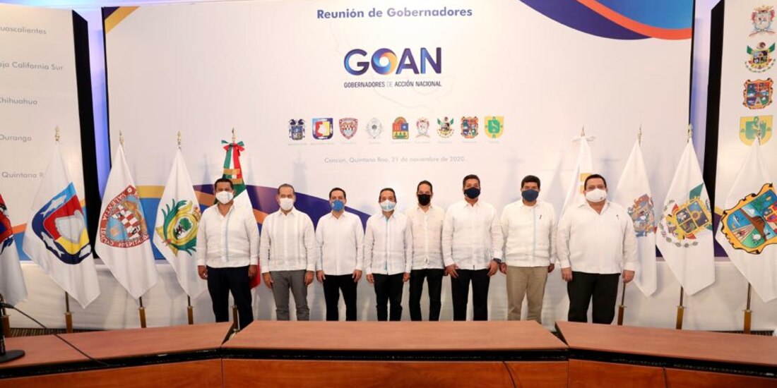 Gobernadores integrantes de la GOAN