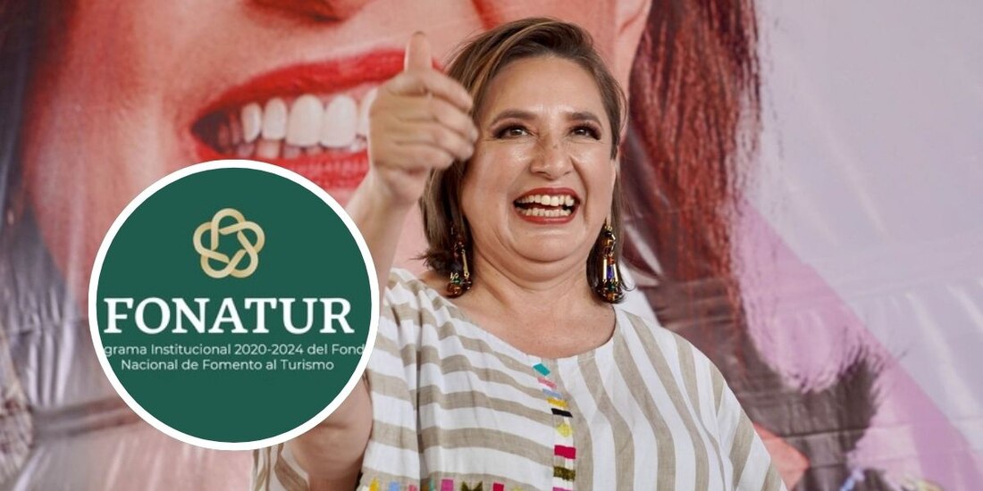 Xóchitl Gálvez busca reactivar el turismo en destinos como Cancún, Quintana Roo.