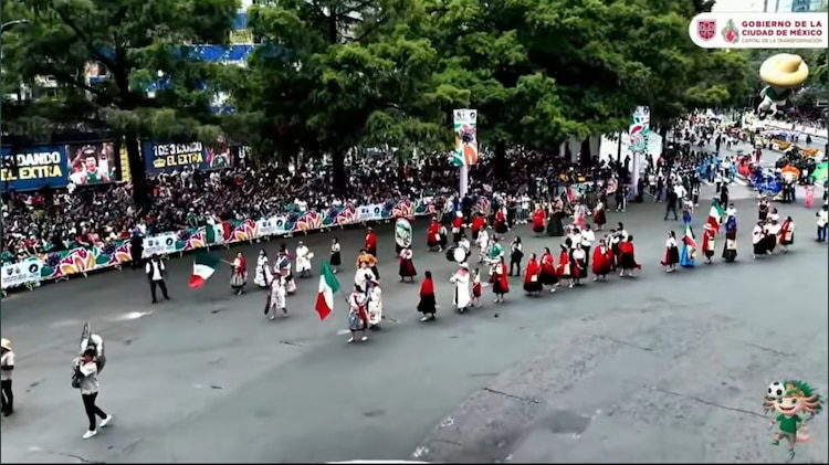 Gran desfile mundialista