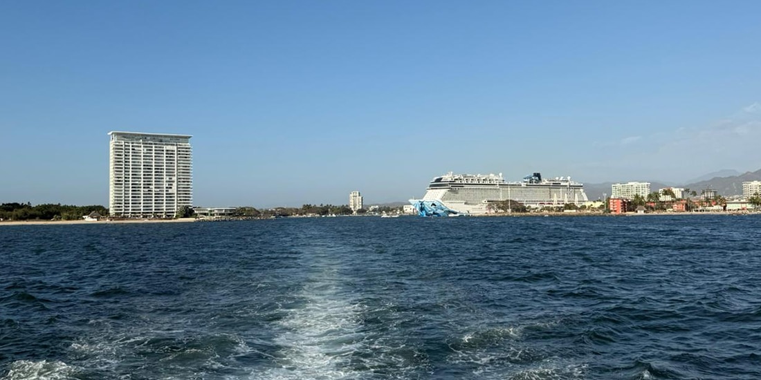 Paisaje en Bahía de Banderas, en Puerto Vallarta.