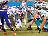 Una acción de un Carolina Panthers vs Buffalo Bills de la NFL