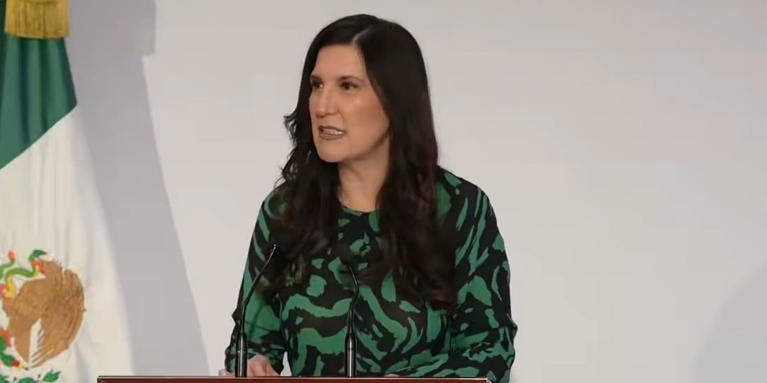 Kenia López Rabadán, presidenta de la mesa directiva de la Cámara de Diputados