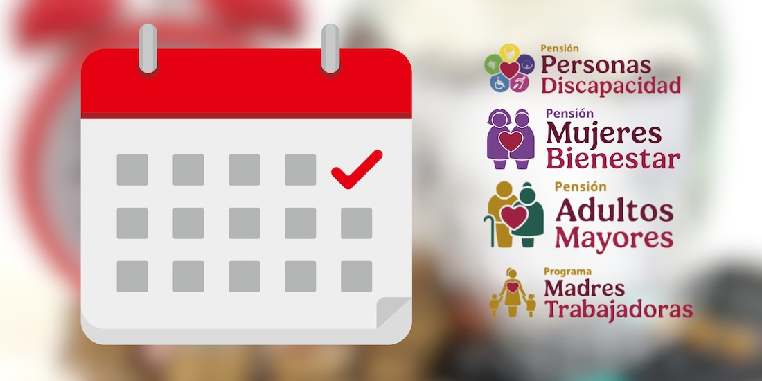 Calendario Bienestar mayo 2026