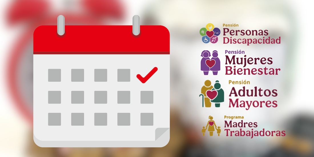 Calendario Bienestar mayo 2026