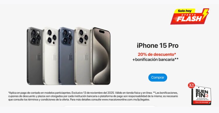 iPhone 15 en MacStore