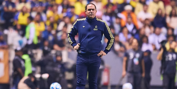 André Jardine, entrenador del América, en el duelo ante Puebla en el Clausura 2026