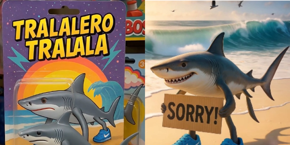 Tralalero Tralala es el personaje más reconocido del "universo brainrot".