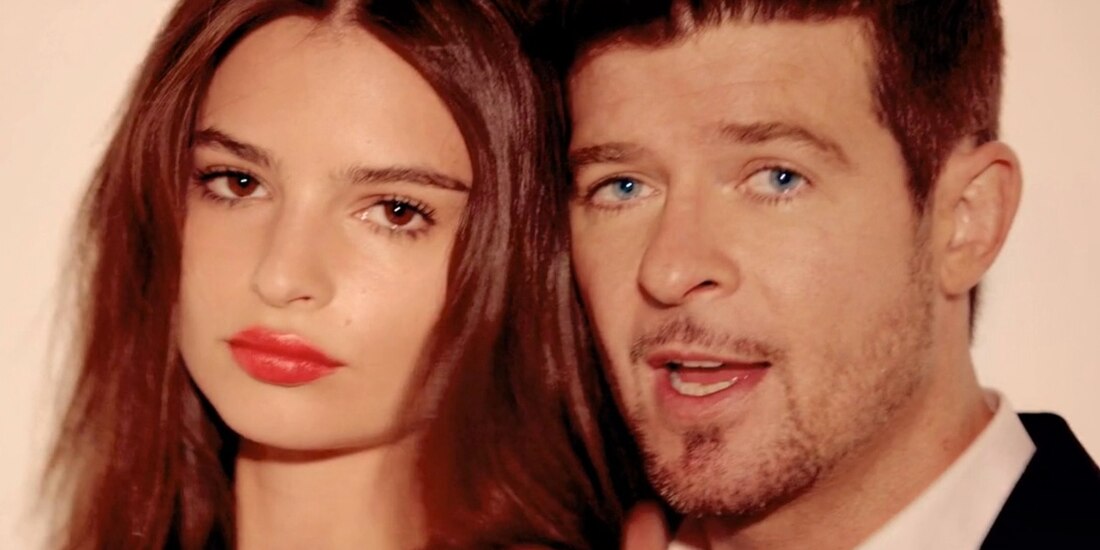 Emily Ratjkowski denunció al cantante Robin Thicke