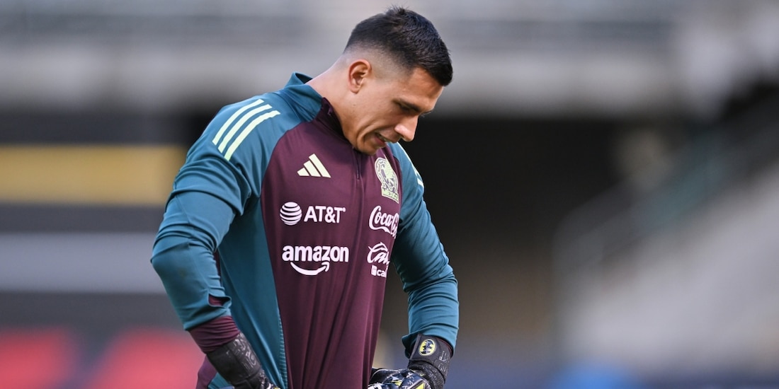 Luis Ángel Malagón previo a un duelo de la Selección Mexicana